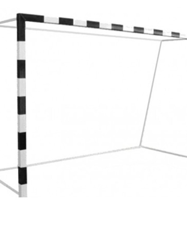 Ворота для мини-футбола и гандбола разборные, 2х3 м, пара, вынос 1 м, профиль 60х60 мм (1201)