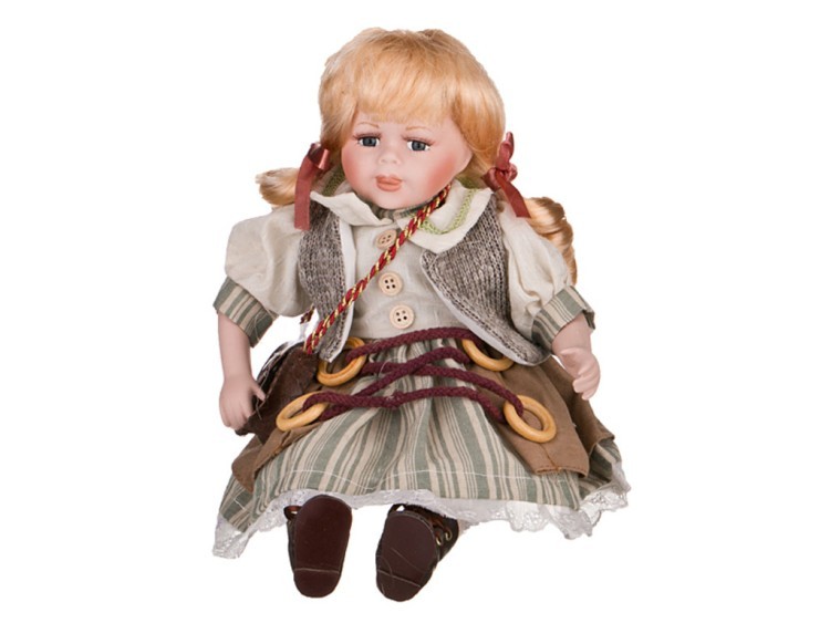 Кукла фарфоровая высота=23 см. Reinart Faelens (346-125) 