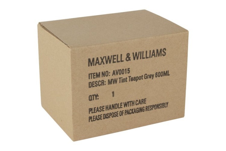 Чайник с ситечком Оттенки (чёрный) в инд.упаковке - MW520-AV0016 Maxwell & Williams