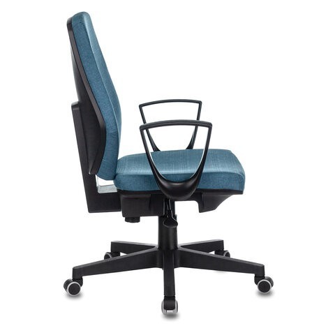 Кресло CH-545, с подлокотниками, ткань, синее, 1504022/532665 (1) (96505)