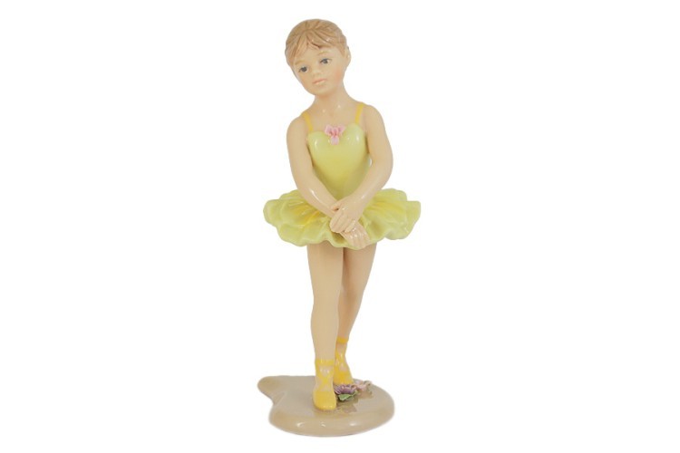 Статуэтка Балерина (в желтом платье) Navel ( N-PB20020_B-AL )