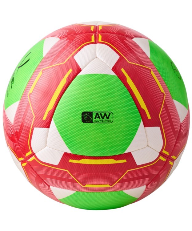 Мяч футбольный Primero Kids №3, белый/красный/зеленый (2095288)