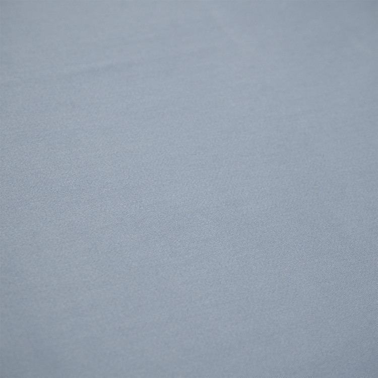 Простыня из сатина джинсово-синего цвета с брашинг-эффектом из коллекции essential, 240х270 см (76099)
