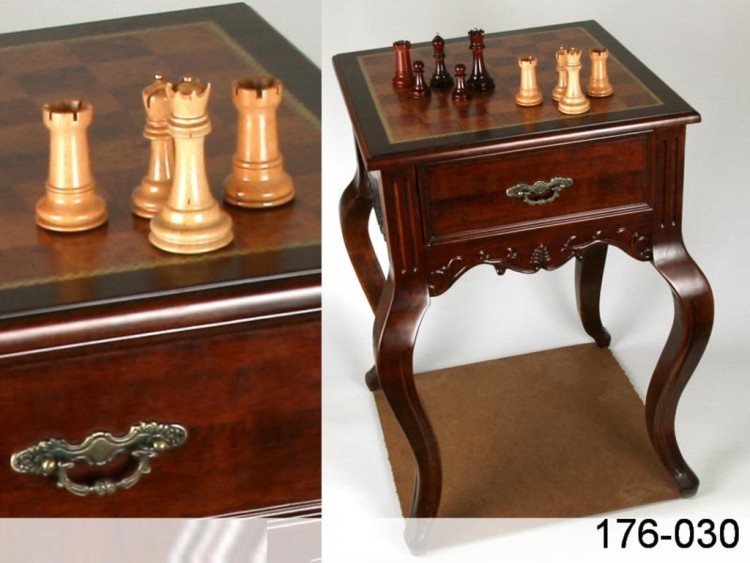 Шахматный стол с деревянными фигурками 53*53*75 см Polite Crafts&gifts (176-030) 