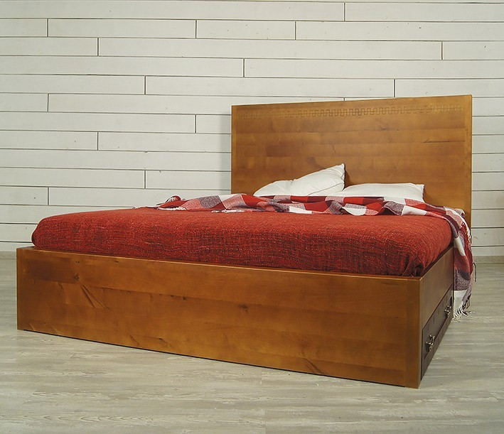 Кровать Gouache Birch 160*200 с ящиками арт M10516ETG/1 M10516ETG/1-ET