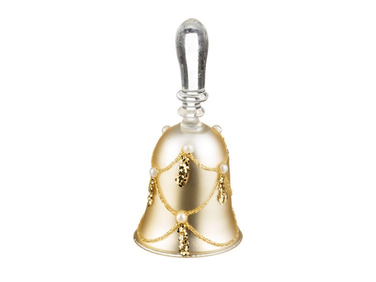 Декоративное изделие колокольчик цвет: золото 5*9,5 см. Dalian Hantai (862-013) 