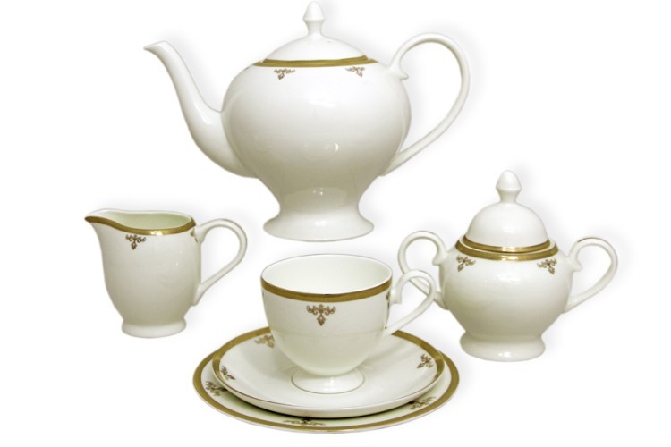 Чайный сервиз Ампир 40 предметов на 12 персон Emerald ( E5-09-24_40-AL )