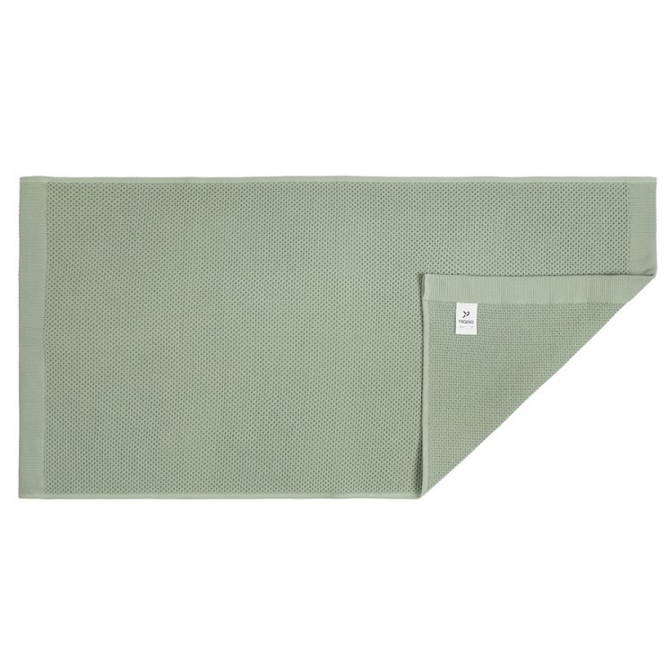 Полотенце для рук вафельное цвета шалфея из коллекции essential, 50х90 см (75413)