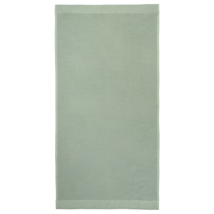 Полотенце для рук вафельное цвета шалфея из коллекции essential, 50х90 см (75413)