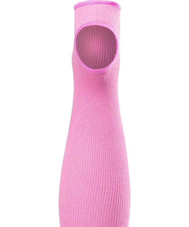 Гетры для танцев GS-201, хлопок, 65 см, розовый (409413)