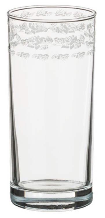Набор стаканов из 6 шт. "букет белых роз" 290 мл. Алешина Р.р. (484-467) 