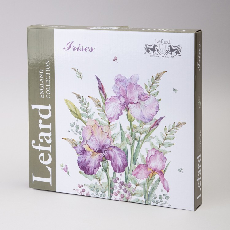 Тарелка обеденная lefard "irises" 25,5*2,5 см (425-142) 