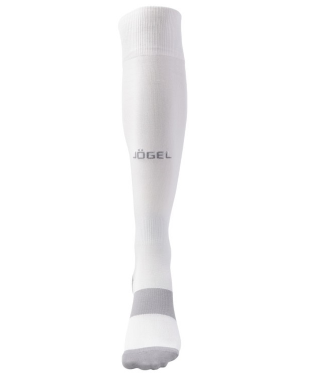 Гетры футбольные JÖGEL CAMP BASIC SOCKS, белый/серый/серый (2076955)