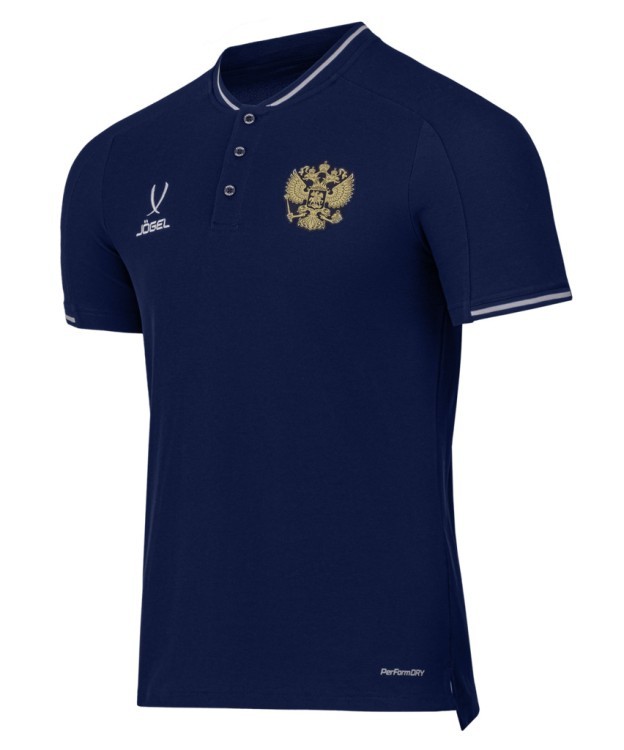 Поло JOGEL NATIONAL PerFormDRY Polo, темно-синий (2110229)