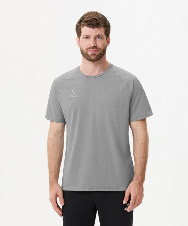 Футболка JÖGEL ESSENTIAL CVC Tee, серый (2116709) Футболка JÖGEL ESSENTIAL CVC Tee, серый (2116709)