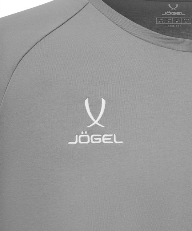 Футболка JÖGEL ESSENTIAL CVC Tee, серый (2116709) Футболка JÖGEL ESSENTIAL CVC Tee, серый (2116709)