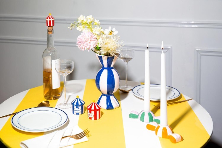 Подсвечник dolce vita, 5,5х10,5х3,7 см, желтый (79939)