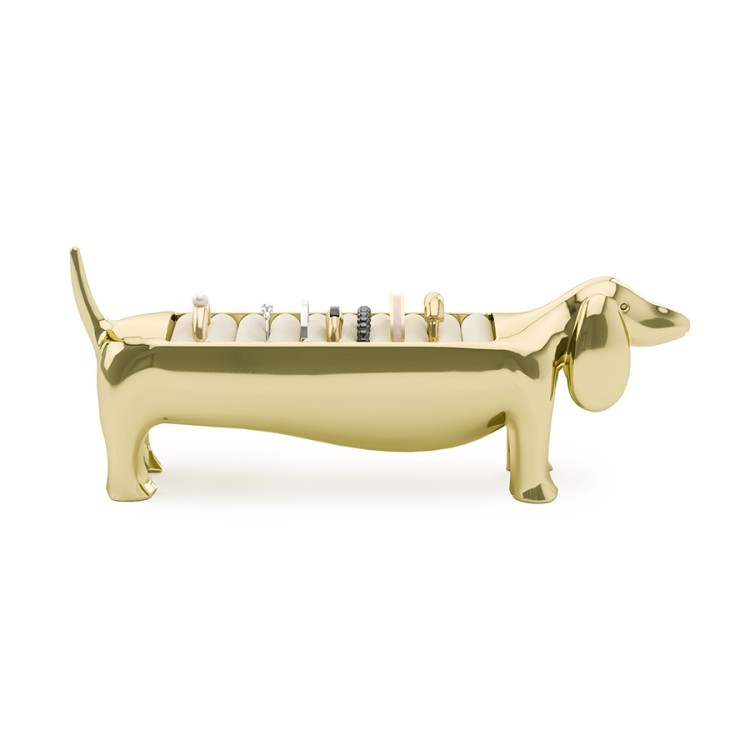 Держатель для колец dachsie, латунь (79964)