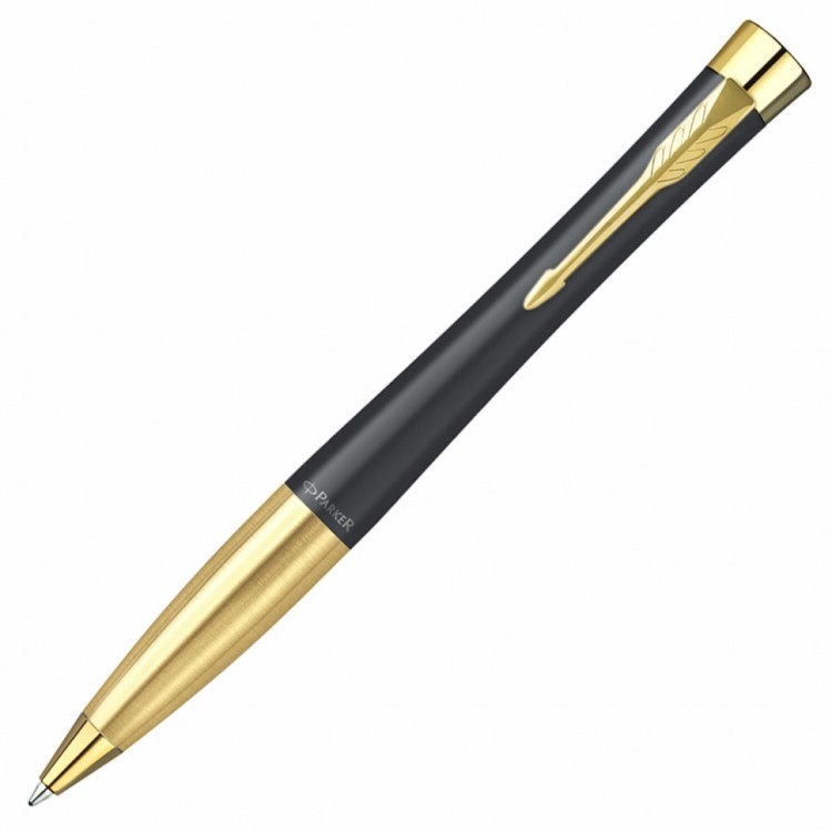 Ручка шариковая Parker "Urban Twist Black GT", черный, позолоченные детали, синяя, 143930 (89449) Ручка шариковая Parker "Urban Twist Black GT", черный, позолоченные детали, синяя, 143930 (89449)