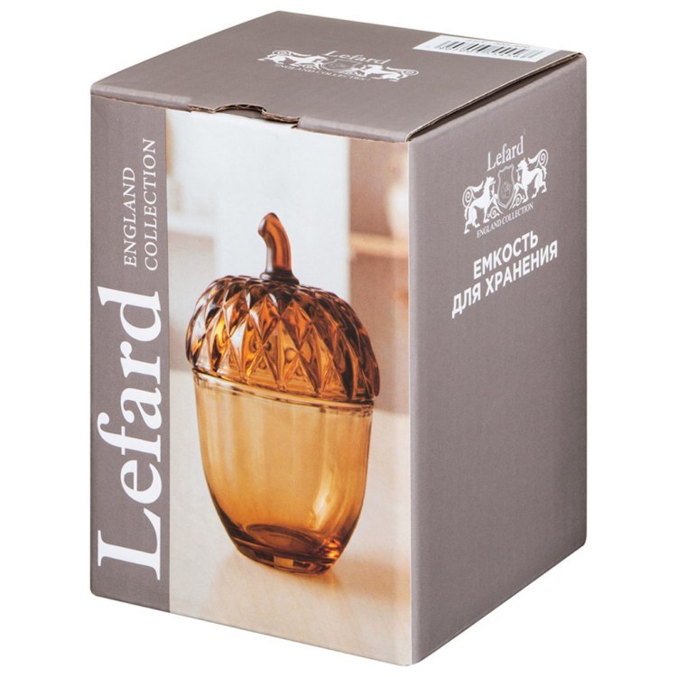 Емкость для хранения "желудь" 7,5*7,5*11,5 см/100 мл Lefard (355-456)