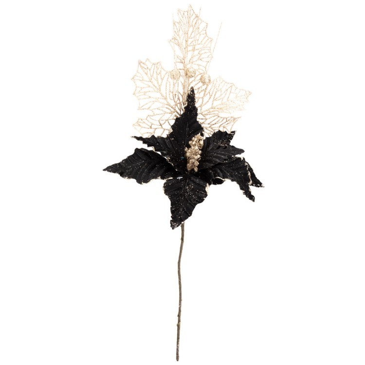 Цветок искусственный "пуансетия" длина=50 см Lefard (535-283)
