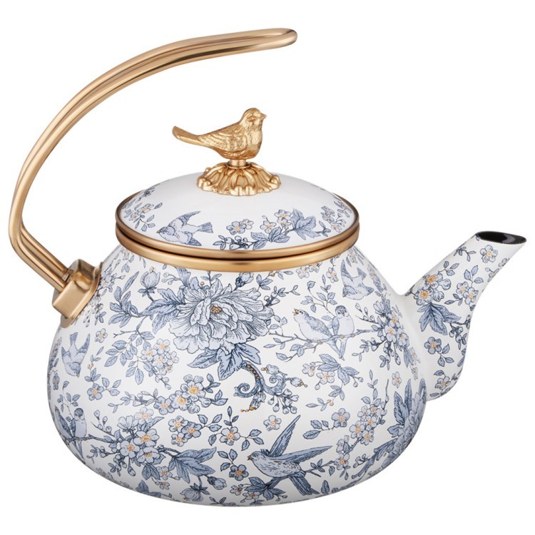 Чайник эмалированный lefard, серия royal garden, 2,2л подходит для индукцион.плит Lefard (950-676)