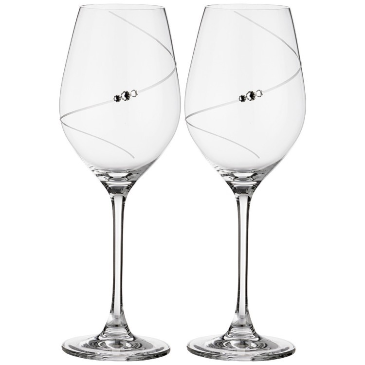 Набор бокалов для белого вина  из 2  штук "силуэт" 360 мл Diamant (681-100)