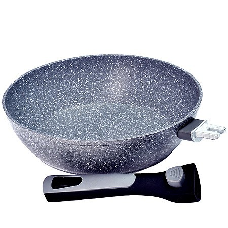 Сковорода 24 см мрам.покр. съем.руч.MB (40409)