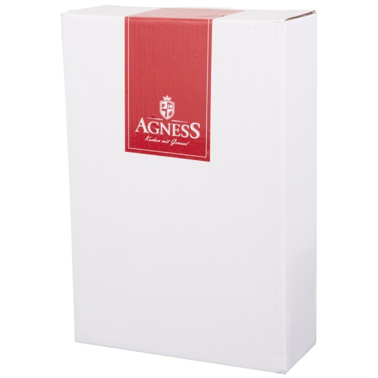 Блюдо для запекания agness "лаванда" прямоуг.2,8 л 33,5*19,5*7,5 см Lefard (536-246)