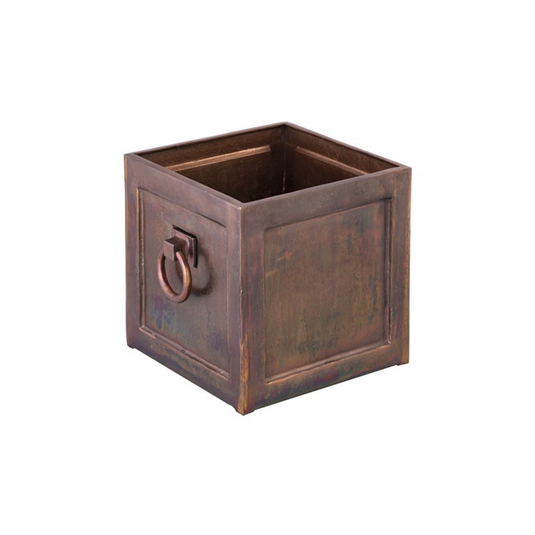 Плантер 12491-40/C, металл, copper, ROOMERS FURNITURE