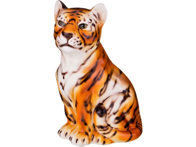 Декоративное изделие "тигр" 12*11см. высота=21см. Ceramiche Boxer (293-043)