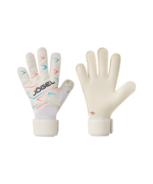 Перчатки вратарские JOGEL Legend SL3 Roll Flat, белый (2119342)