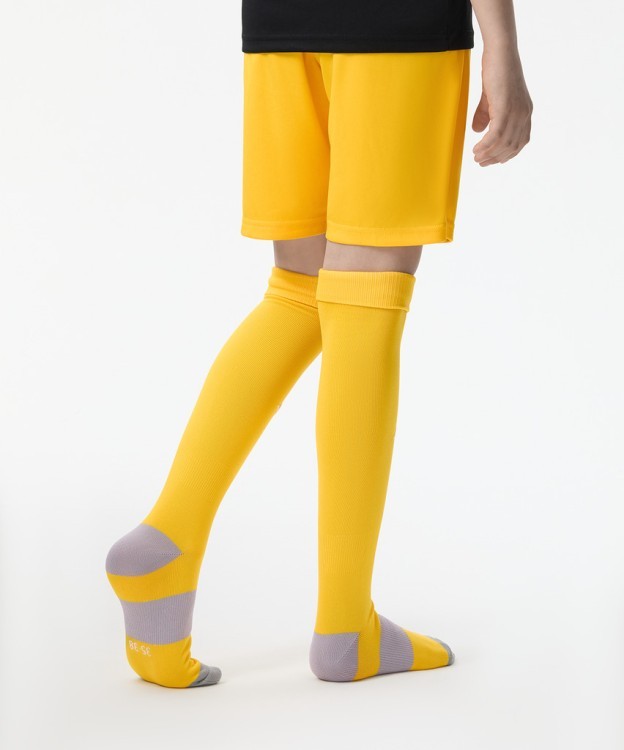 Гетры футбольные JÖGEL CAMP BASIC SOCKS, желтый/серый/белый (2076937)
