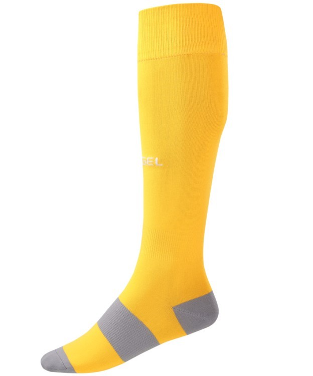Гетры футбольные JÖGEL CAMP BASIC SOCKS, желтый/серый/белый (2076937)