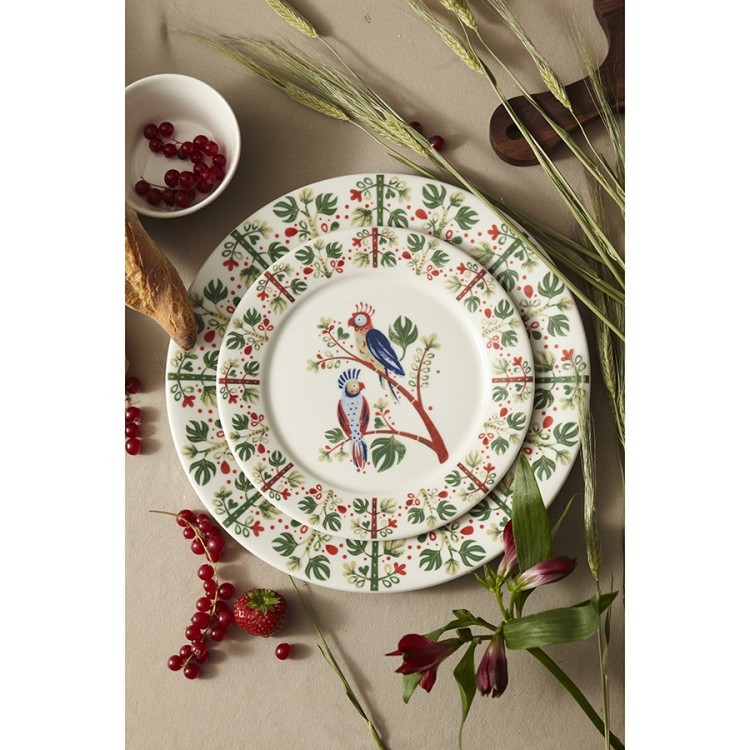 Тарелка parrot из коллекции birds of paradise, D21 см (76697)