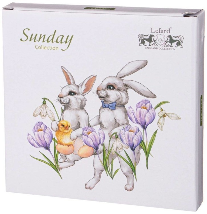 Тарелка закусочная lefard "sunday" 20,5 см Lefard (85-1812)