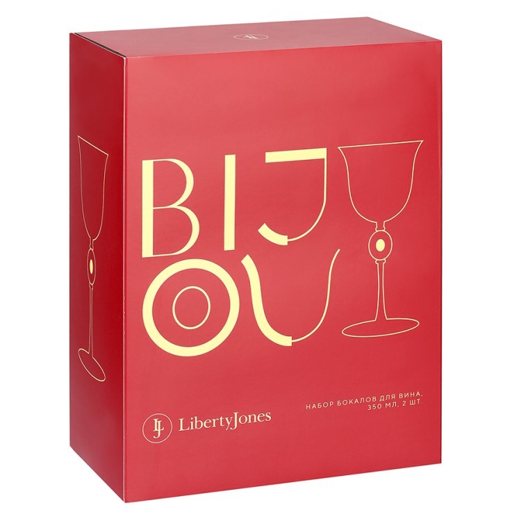 Набор бокалов для вина bijou, 350 мл, 2 шт. (79058) Набор бокалов для вина bijou, 350 мл, 2 шт. (79058)