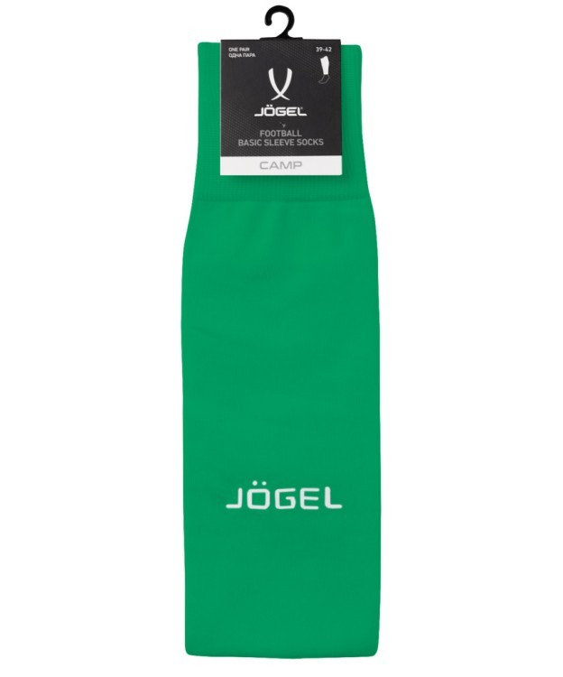 Гольфы футбольные JÖGEL CAMP BASIC SLEEVE SOCKS, зеленый/белый (2076883)