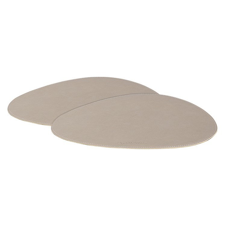 Набор из 4-х двухсторонних сервировочных салфеток drop, 33х41 см, зеленый/бежевый (77840) Набор из 4-х двухсторонних сервировочных салфеток drop, 33х41 см, зеленый/бежевый (77840)