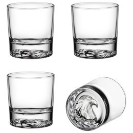 Набор стаканов для виски "eagle", 4 шт/310 мл Lefard (687-019)