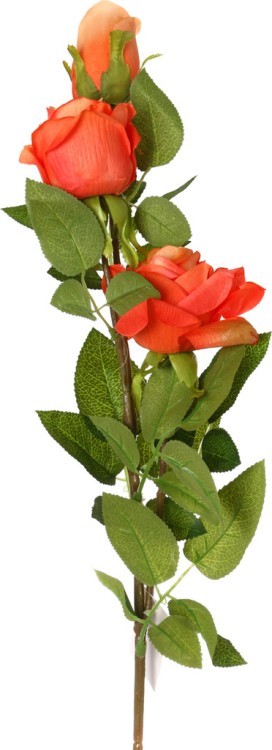 Цветок искусственный "роза" длина=90 см Huajing Plastic (23-224)