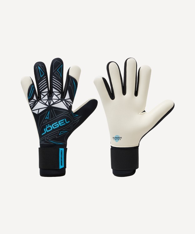 Перчатки вратарские JOGEL Genesis SL3 Negative hybrid, черный (2131304)
