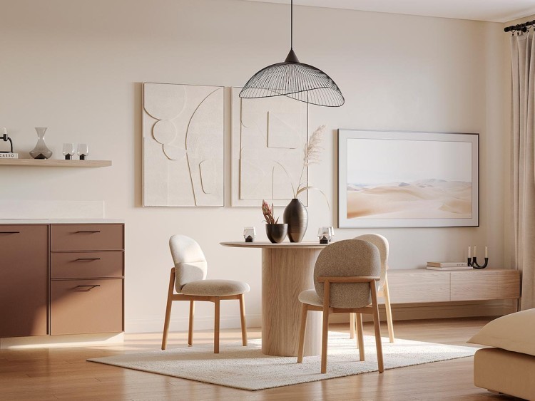 Панно декоративное с эффектом 3d minimalism bubble, 70х100 см (77472)