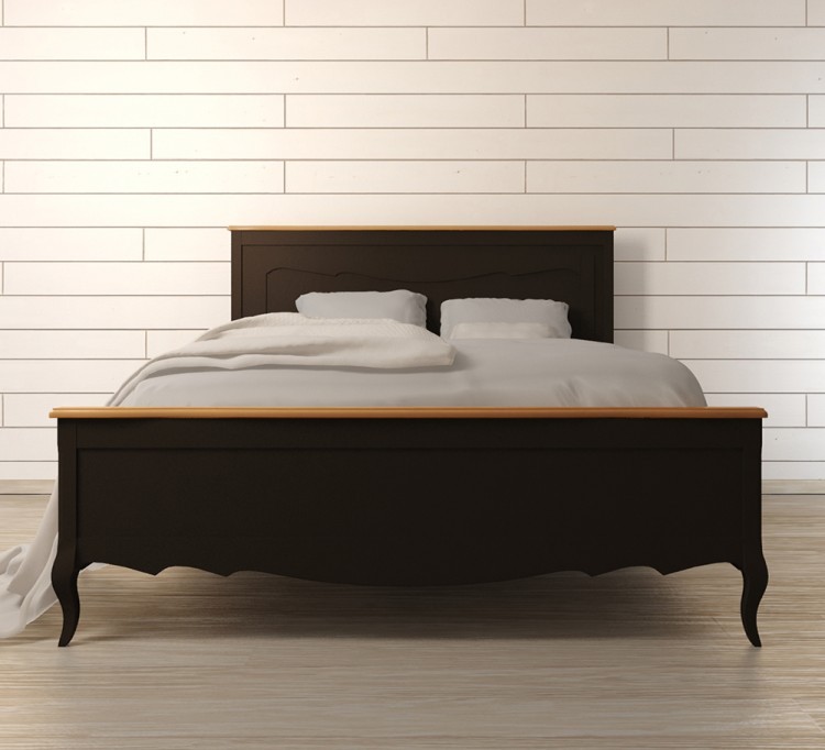 Дизайнерская кровать Leontina Black 160x200 арт ST9341/16BLK ST9341/16BLK-ET