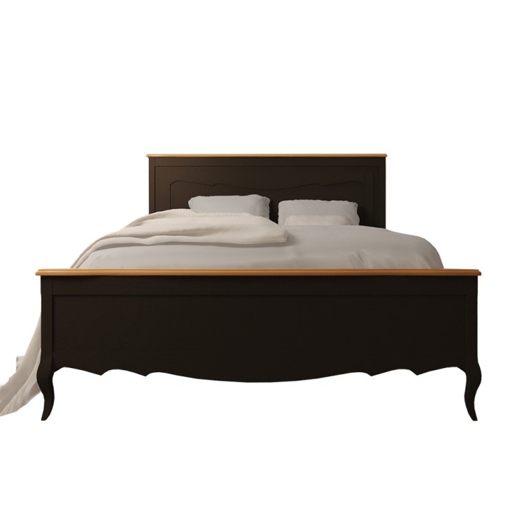 Дизайнерская кровать Leontina Black 160x200 арт ST9341/16BLK ST9341/16BLK-ET