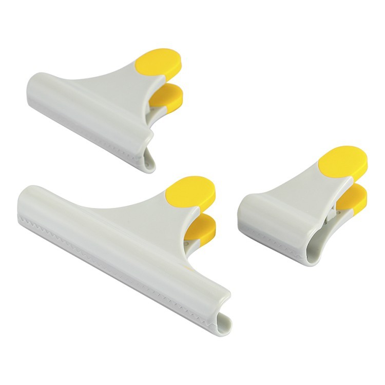 Набор зажимов для пакетов snip click, 3 шт. (77357)