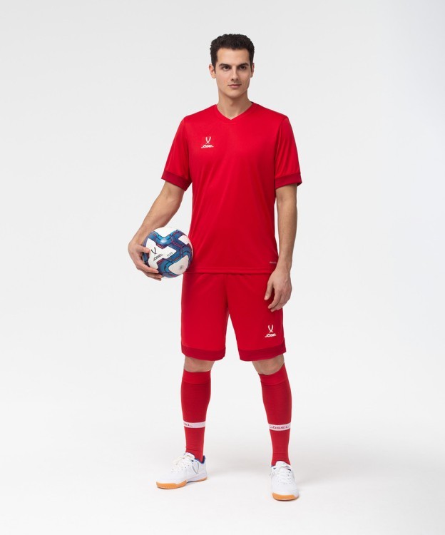 Футболка игровая JOGEL DIVISION PerFormDRY Union Jersey, красный/темно-красный/белый (1751354)