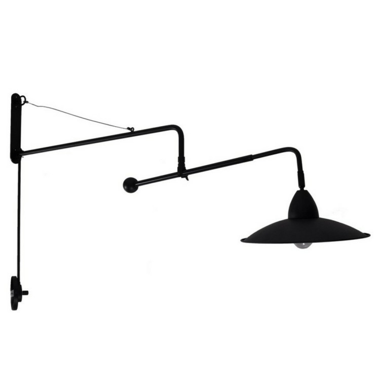 Бра TB20422-1ABG, металл, antique black with gold line, ROOMERS FURNITURE