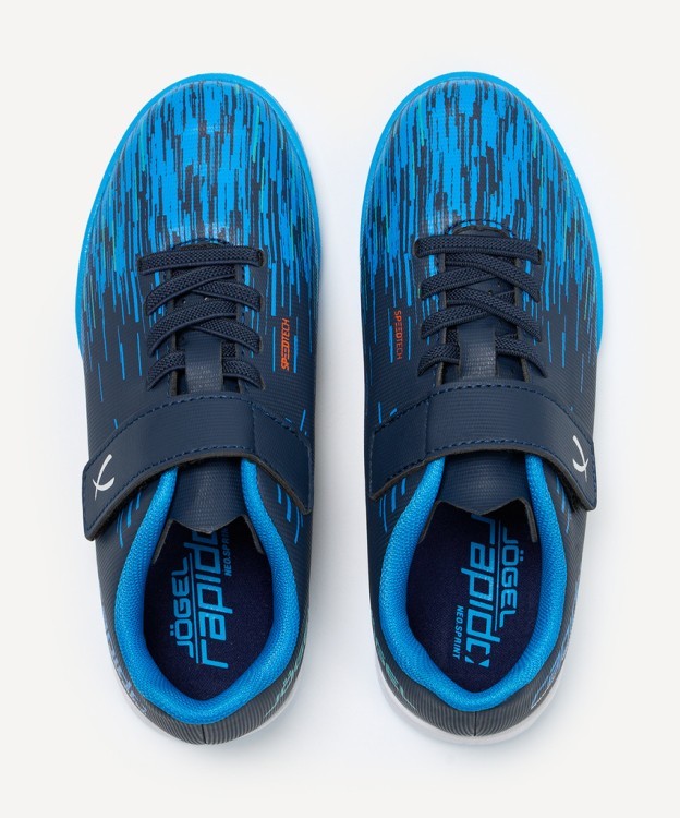 БЕЗ УПАКОВКИ Бутсы зальные JOGEL Rapido IN Navy/blue, детский (1586824)