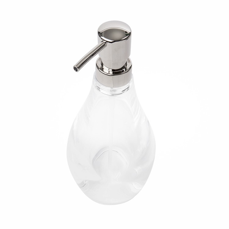 Диспенсер для мыла droplet, 280 мл, прозрачный (41679) Диспенсер для мыла droplet, 280 мл, прозрачный (41679)